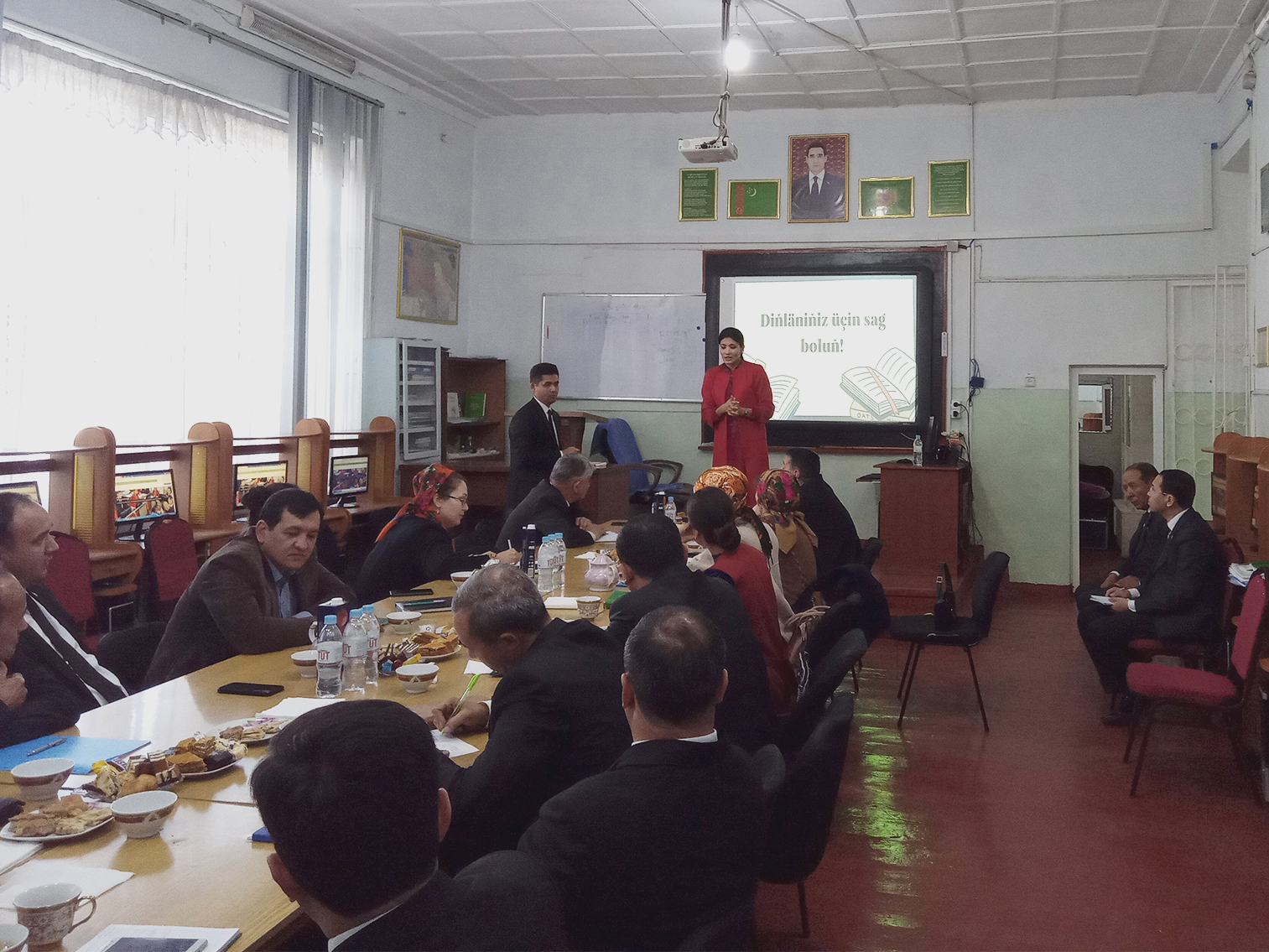 Baýramaly agrosenagat orta hünär  okuw mekdebinde okuw-usuly seminary geçirildi