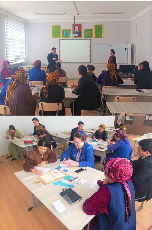 SCAFFOLD usulyýeti boýunça hünär kämilleşdiriş okuwy geçirildi